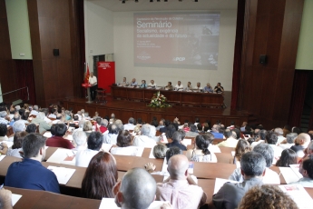 Seminário «Socialismo, exigência da actualidade e do futuro»